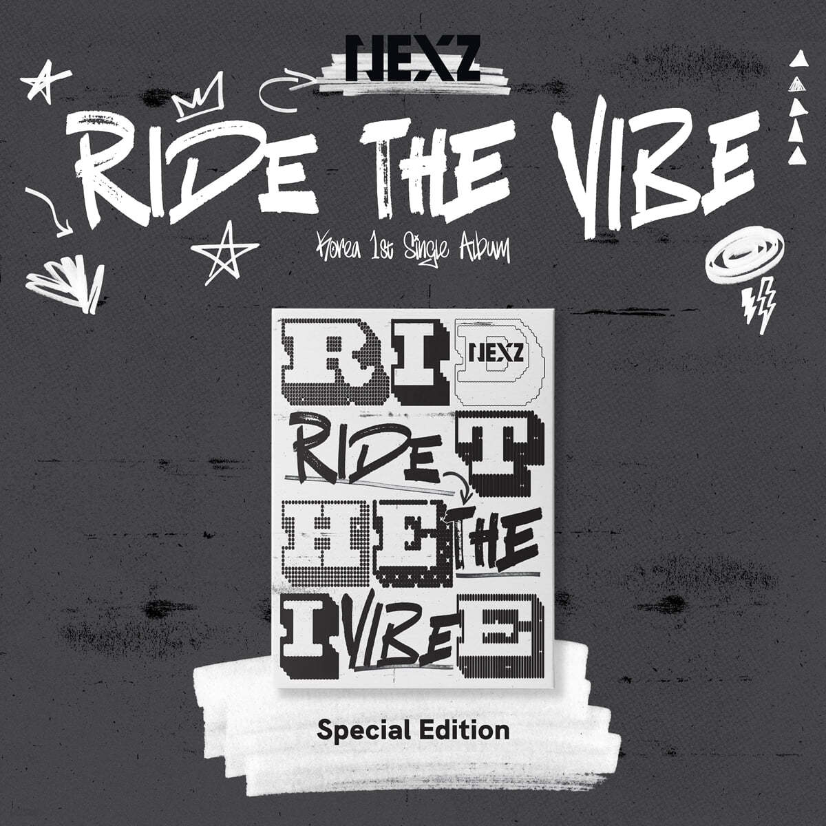 NEXZ Korea 1st Single Album 'Ride the Vibe' (SPECIAL EDITION)