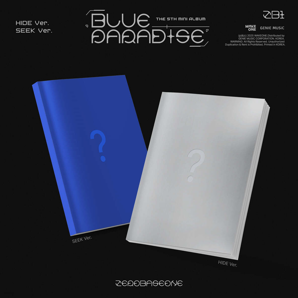 ZEROBASEONE The 5th Mini Album – BLUE PARADISE (Random)