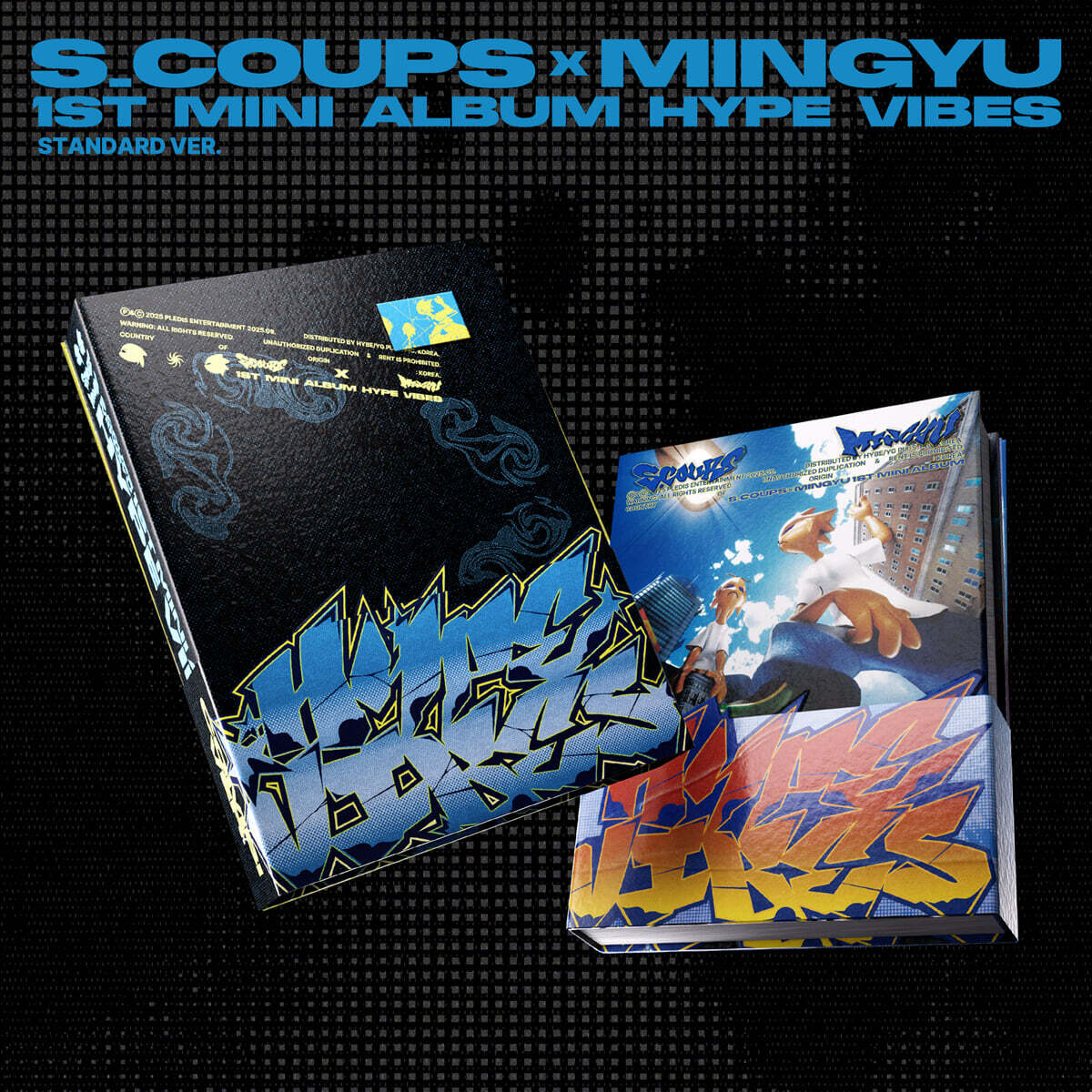 S.COUPS X MINGYU – 1ST MINI ALBUM [HYPE VIBES] (Random)