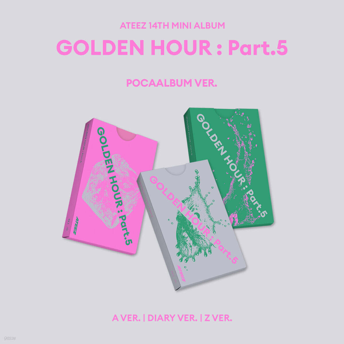 ATEEZ – 14TH MINI ALBUM [GOLDEN HOUR : Part.5] (POCAALBUM) (Random)