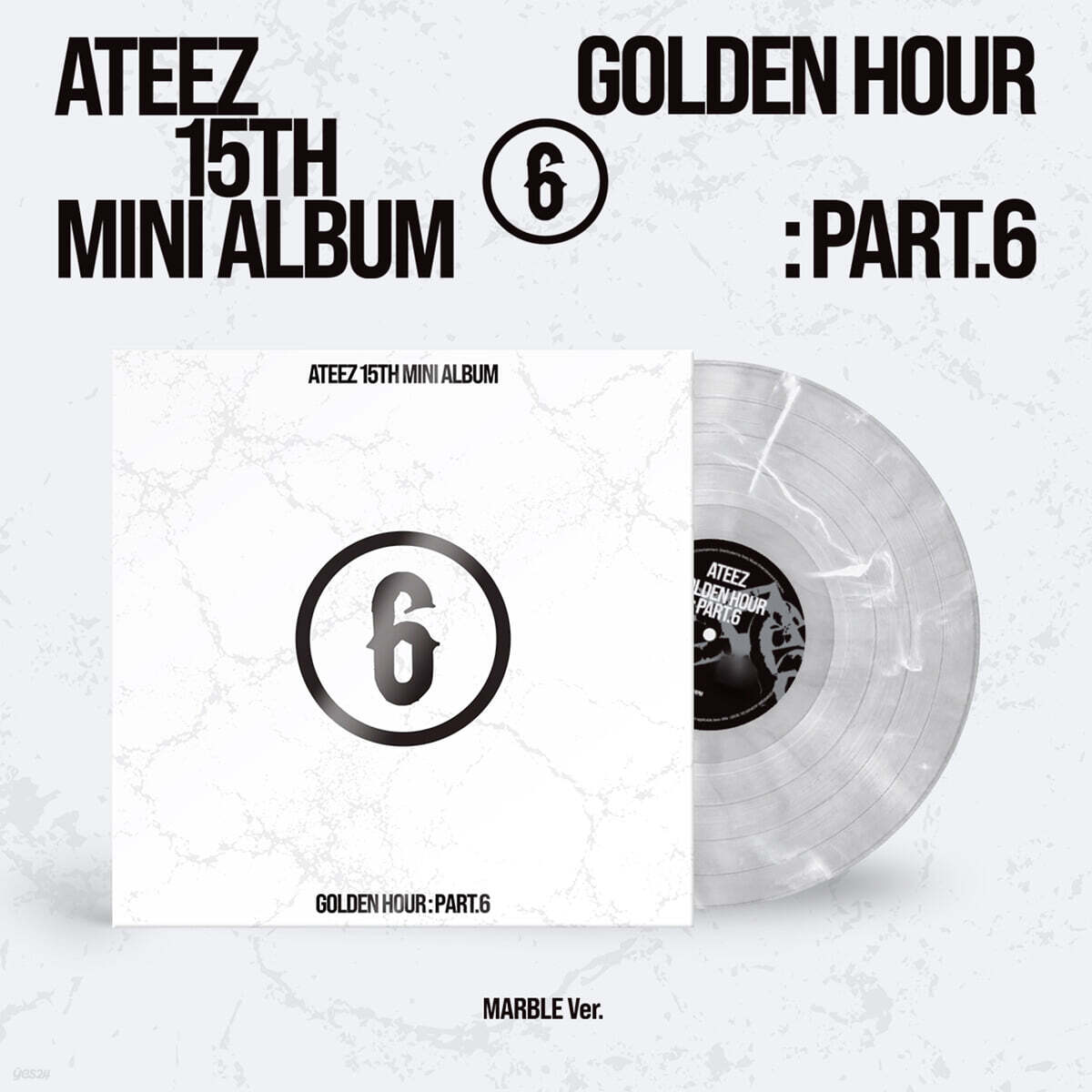 ATEEZ – 15TH MINI ALBUM [GOLDEN HOUR : Part.6] (MARBLE VER.) LP