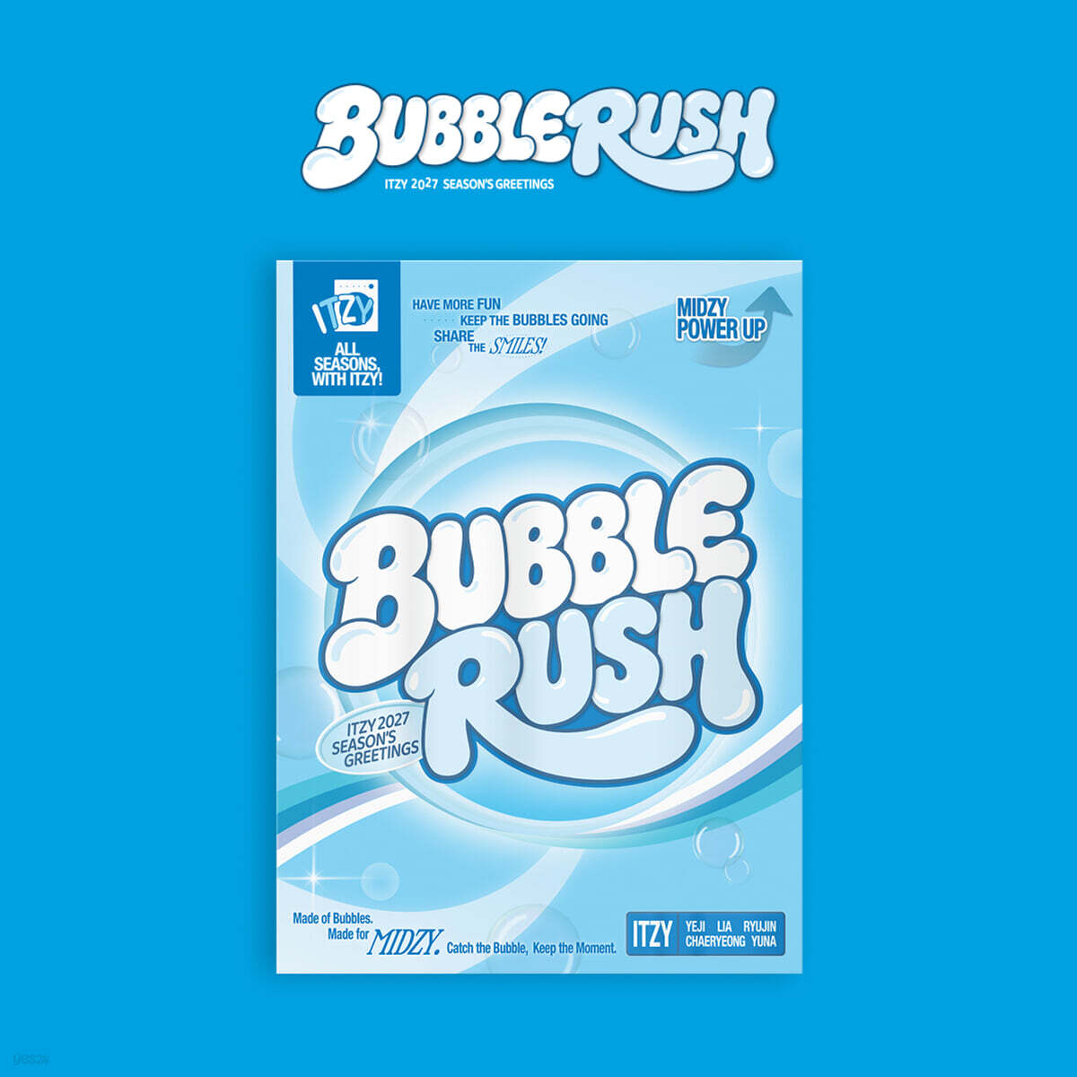 ITZY – 2027 Season’s Greetings [BUBBLE RUSH] + Apple Music Gift