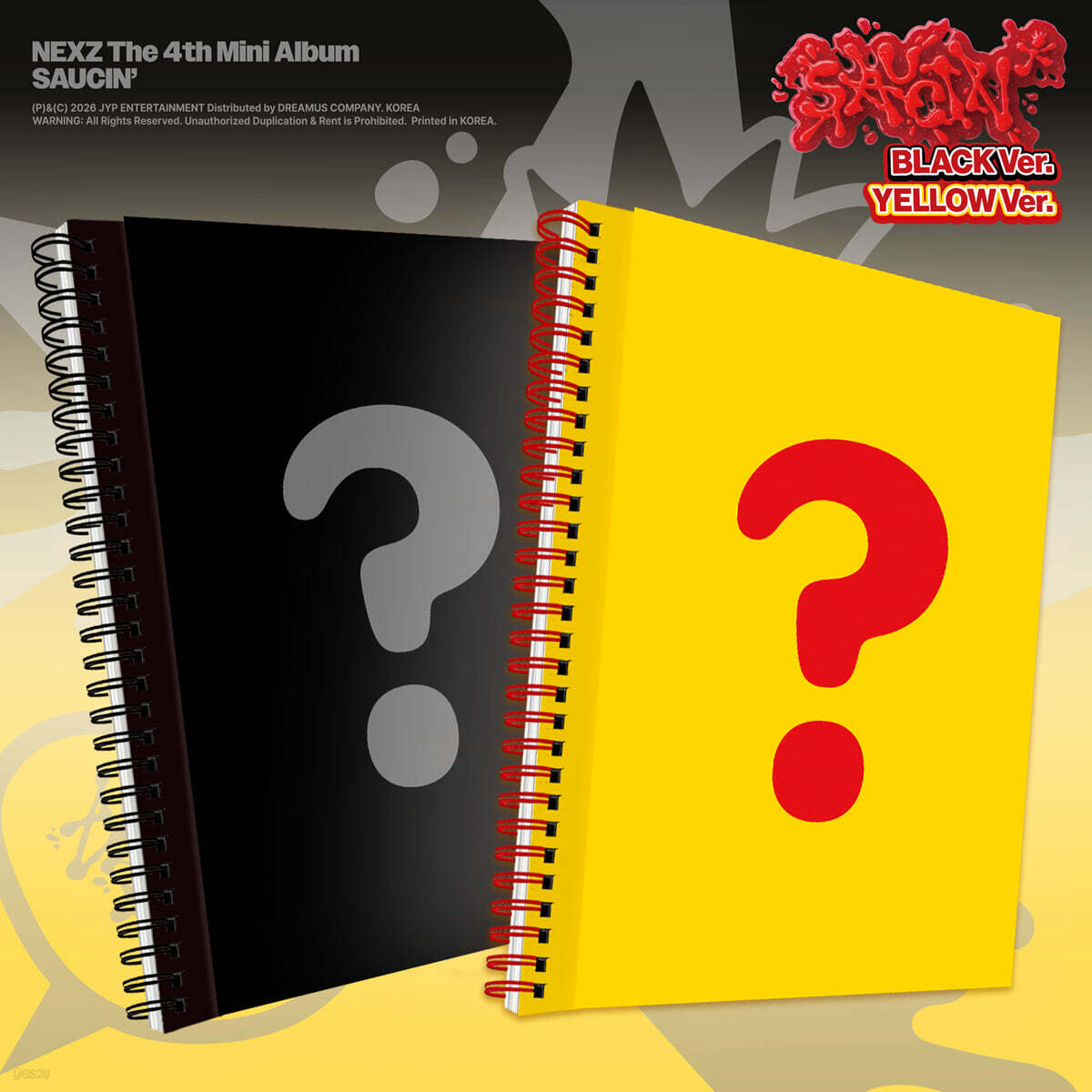 NEXZ – The 4th Mini Album [SAUCIN’] (Random)