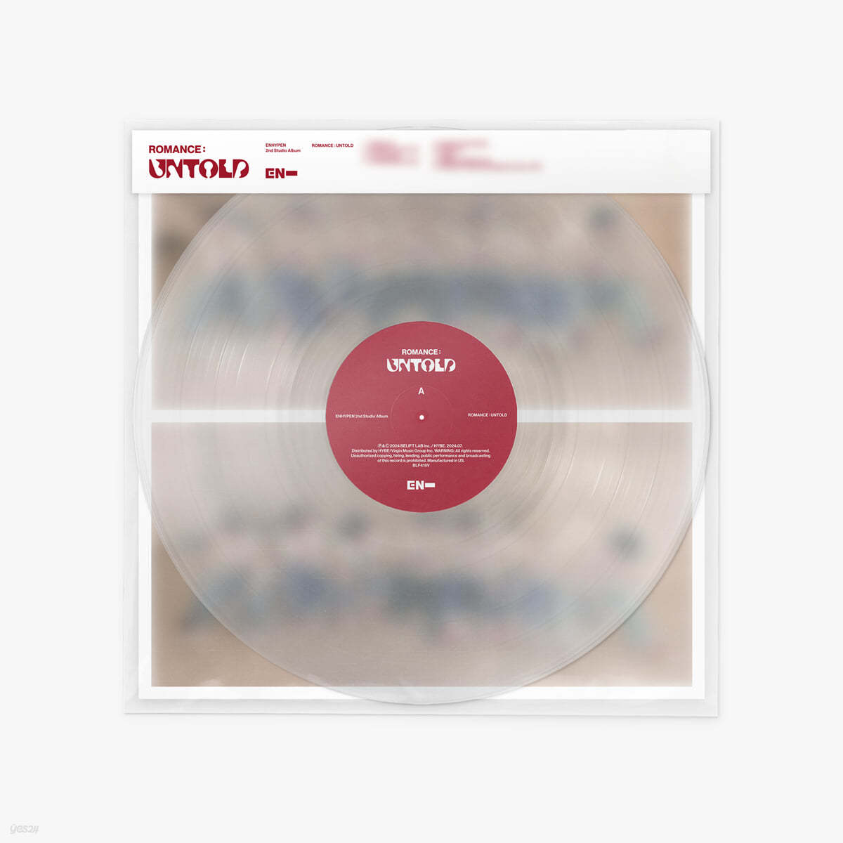 ENHYPEN 2nd Full Album – ROMANCE : UNTOLD (Vinyl)