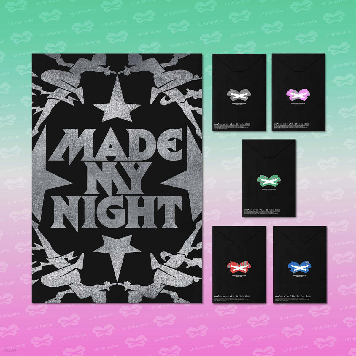 LE SSERAFIM – 2nd Single Album ‘Made My Night’ (COMPACT Ver.) (Random)