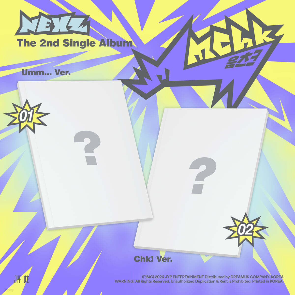 NEXZ – The 2nd Single Album [Mmchk] (Random)