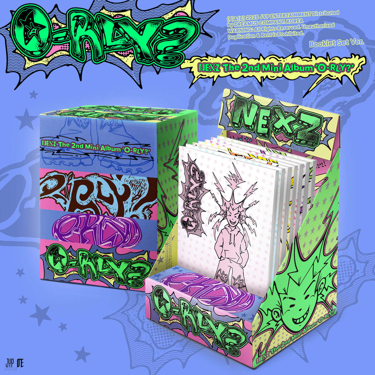 NEXZ The 2nd Mini Album – O-RLY? (Booklet Set Ver.)