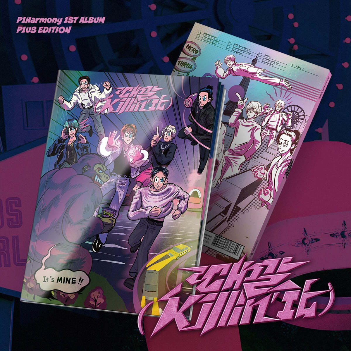 P1Harmony Album Vol. 1 – 때깔 (Killin’ It) (P1us Edition Ver.) [Limited Edition]