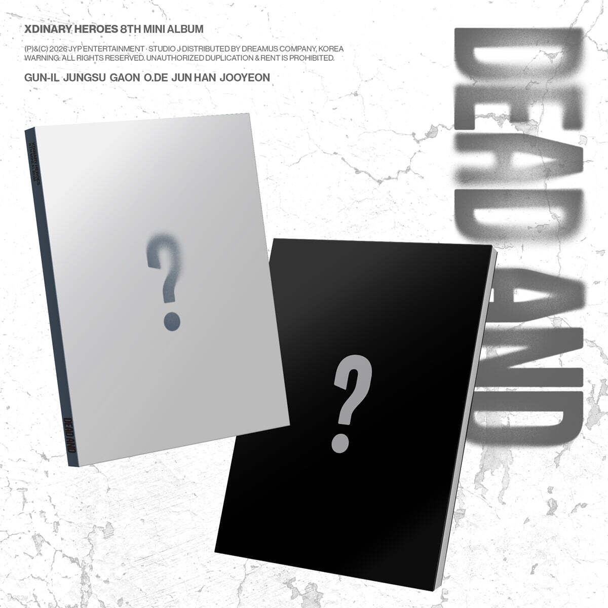 Xdinary Heroes – 8th Mini Album [DEAD AND] (Photobook Ver.) (Random) + Yes24