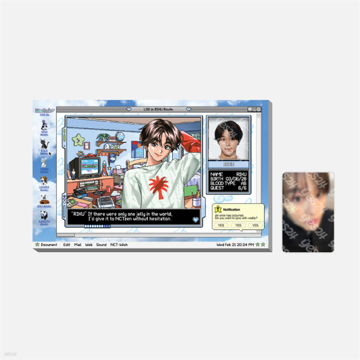 NCT WISH – [LOG in] LOG in PHOTO SET