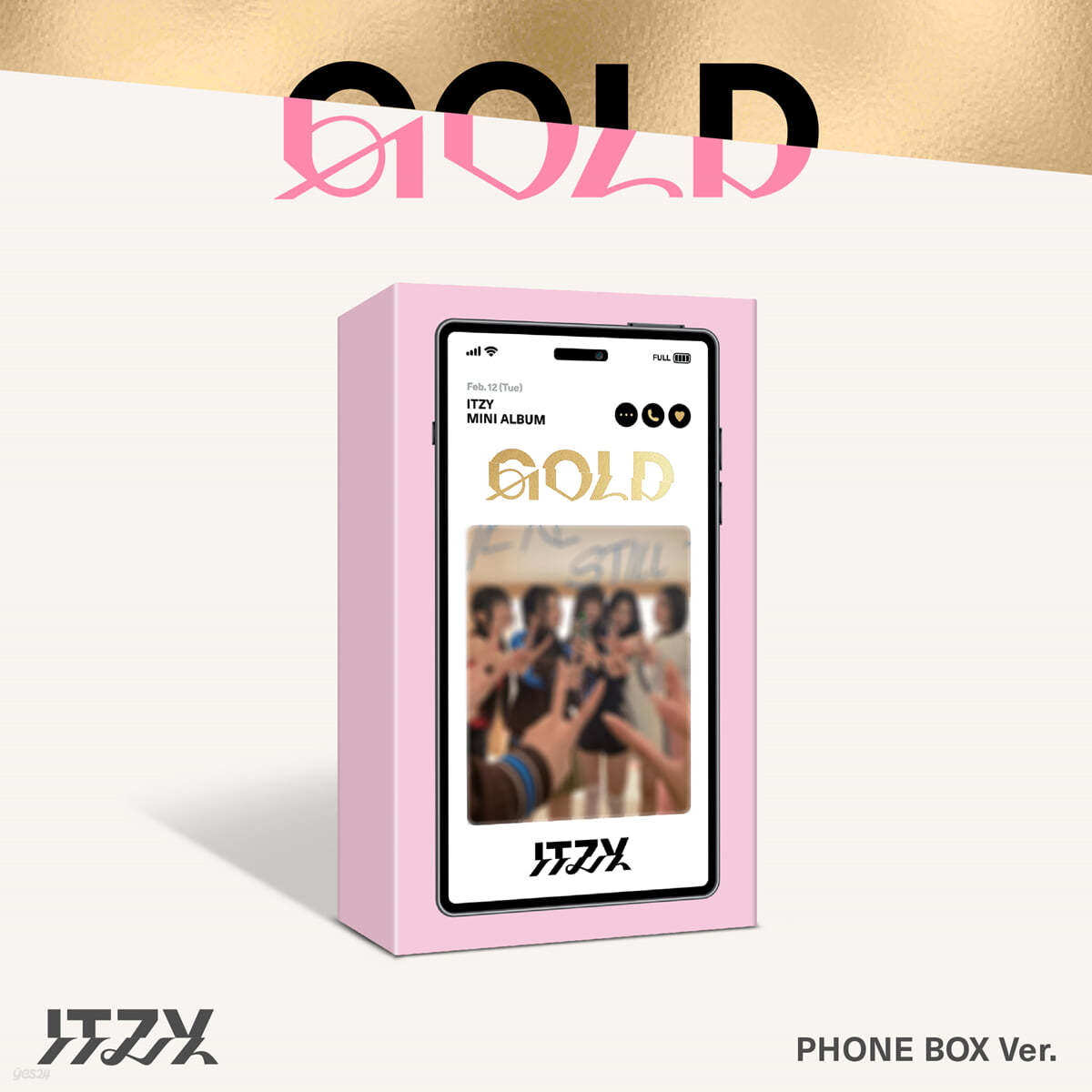 ITZY – GOLD (PHONE BOX Ver.) (SPECIAL EDITION)