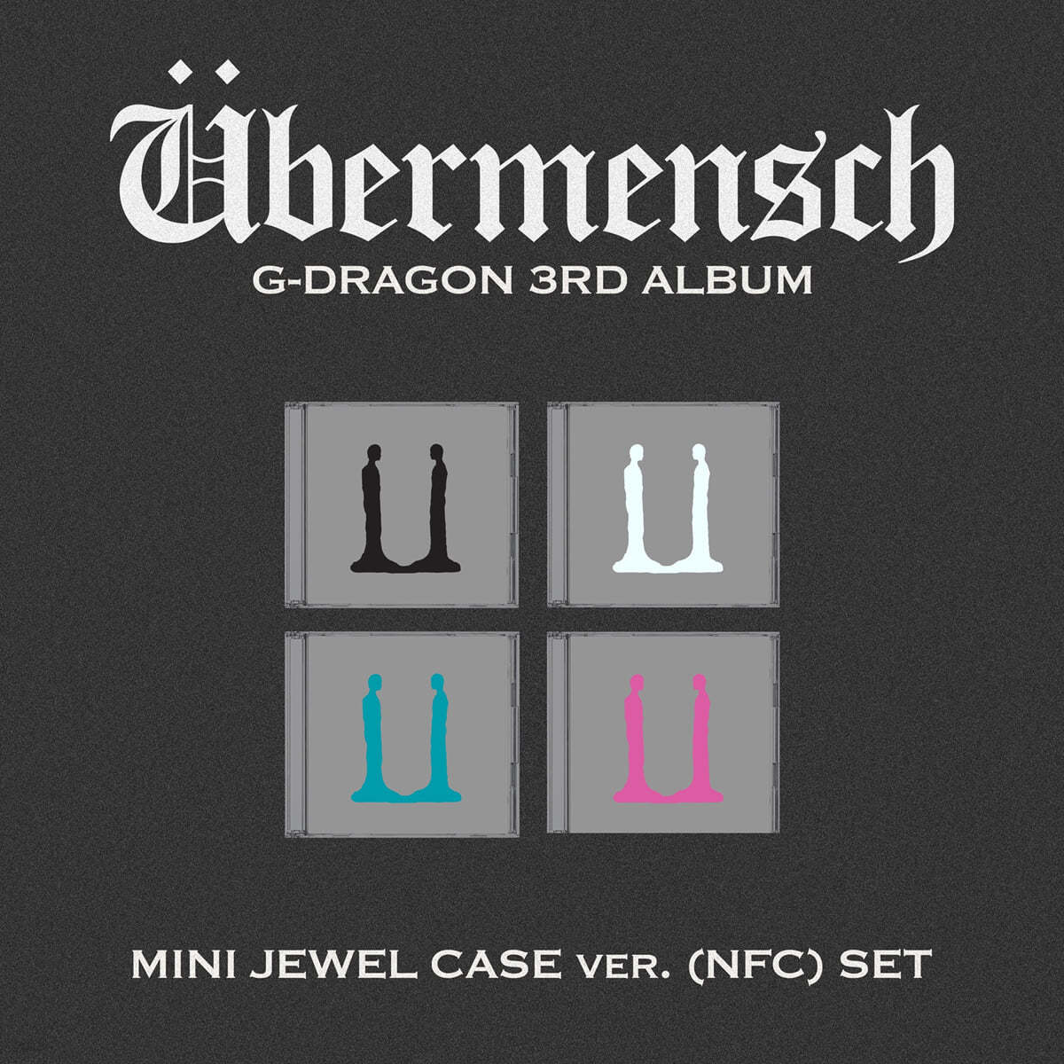 G-DRAGON 3RD ALBUM – Übermensch (MINI JEWEL Ver.) (NFC)