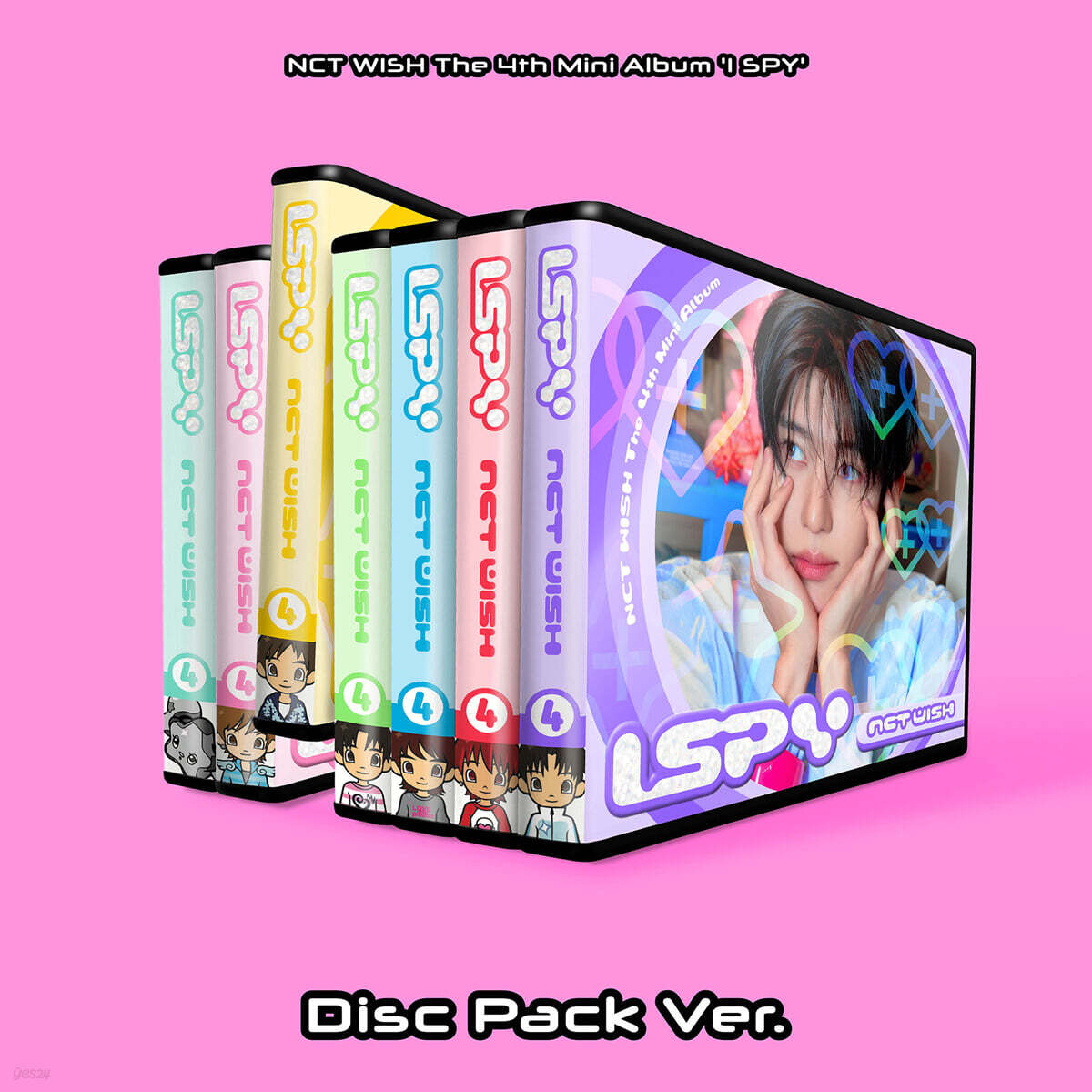 NCT WISH – The 4th Mini Album [I SPY] (Disc Pack Ver.) (Random)