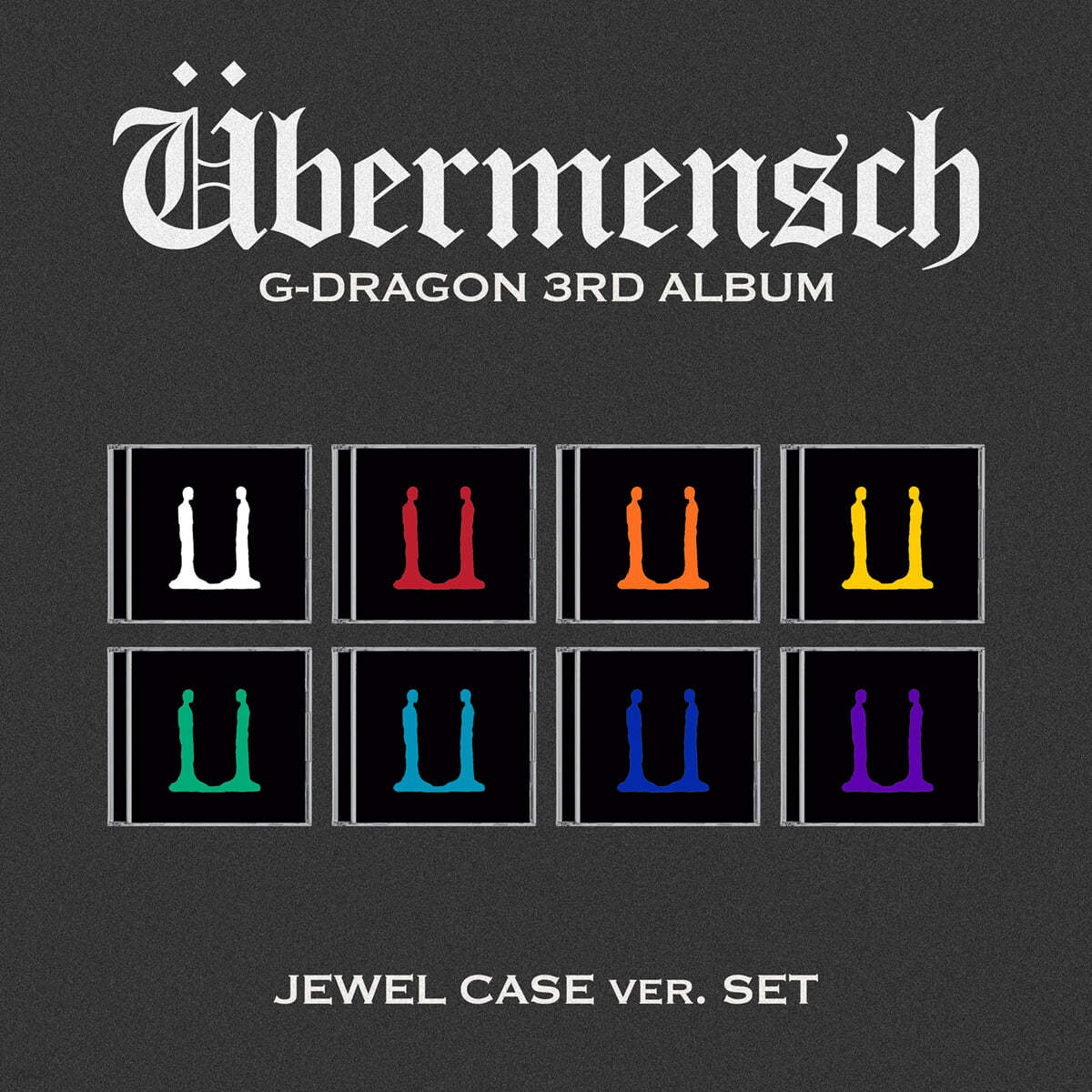 G-DRAGON 3RD ALBUM – Übermensch (JEWEL Ver.)