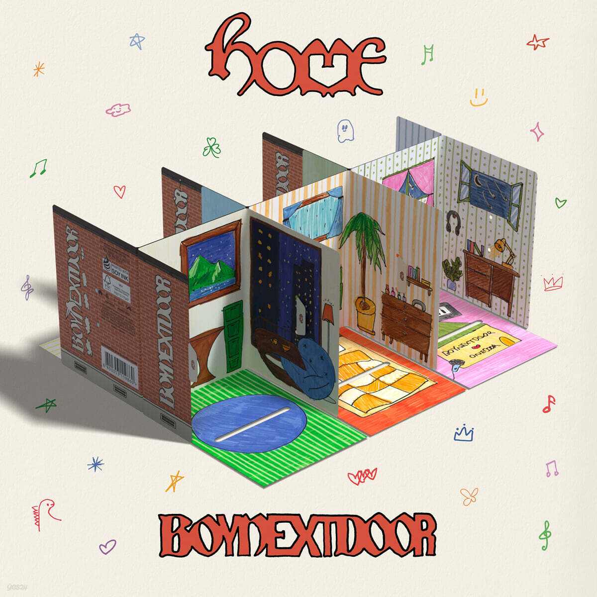 BOYNEXTDOOR – 1st Studio Album [HOME] (Weverse Albums Ver.) (Random)
