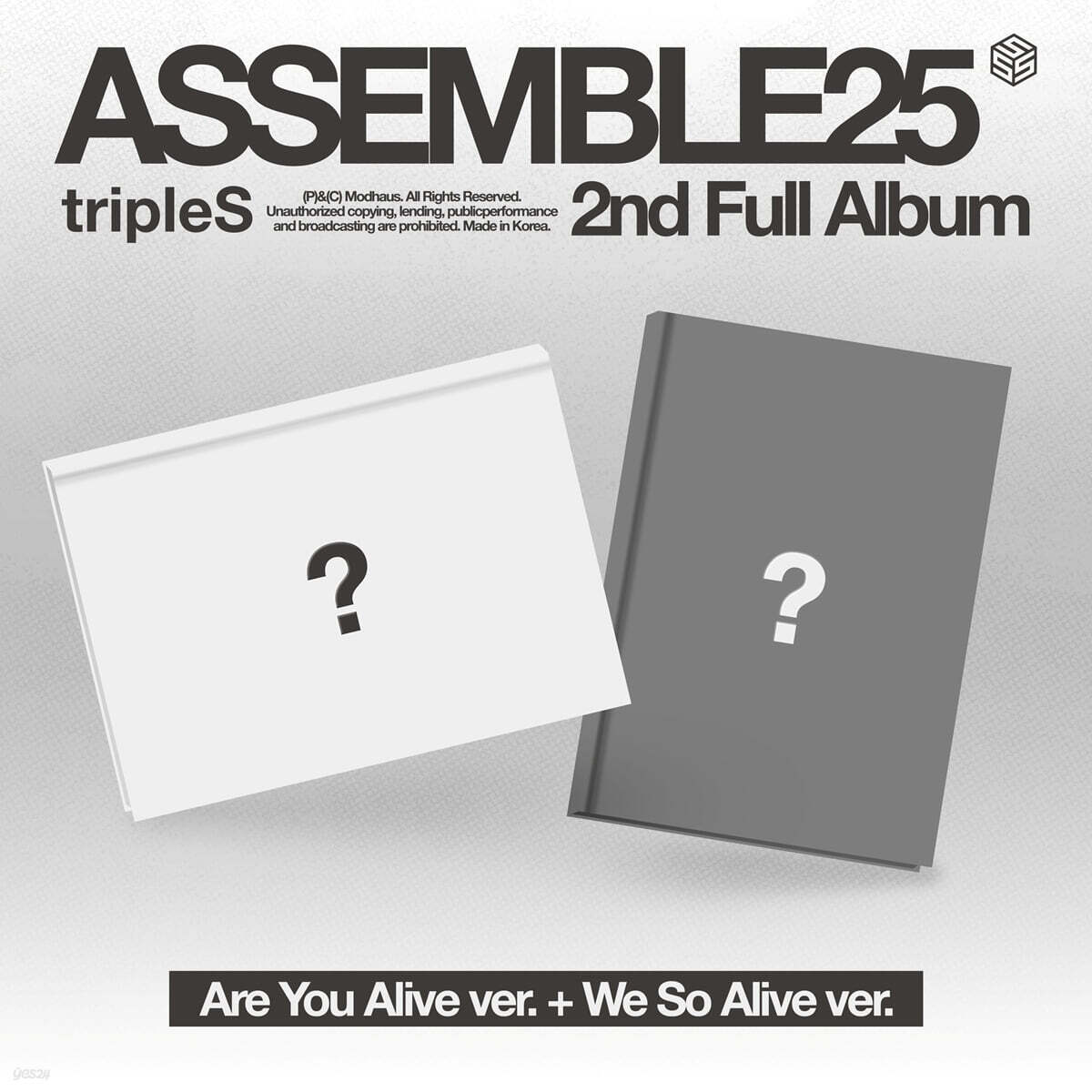 tripleS - 2nd Full Album [ASSEMBLE25] (Are You Alive Ver. / We So Alive Ver.)