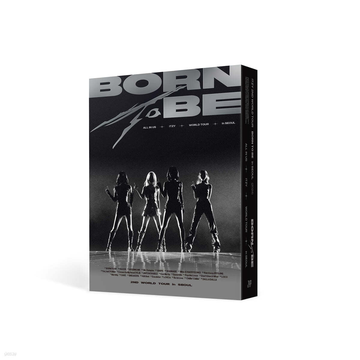 ITZY – ITZY 2ND WORLD TOUR [BORN TO BE] in SEOUL BLU-RAY (2 DISC) + POB