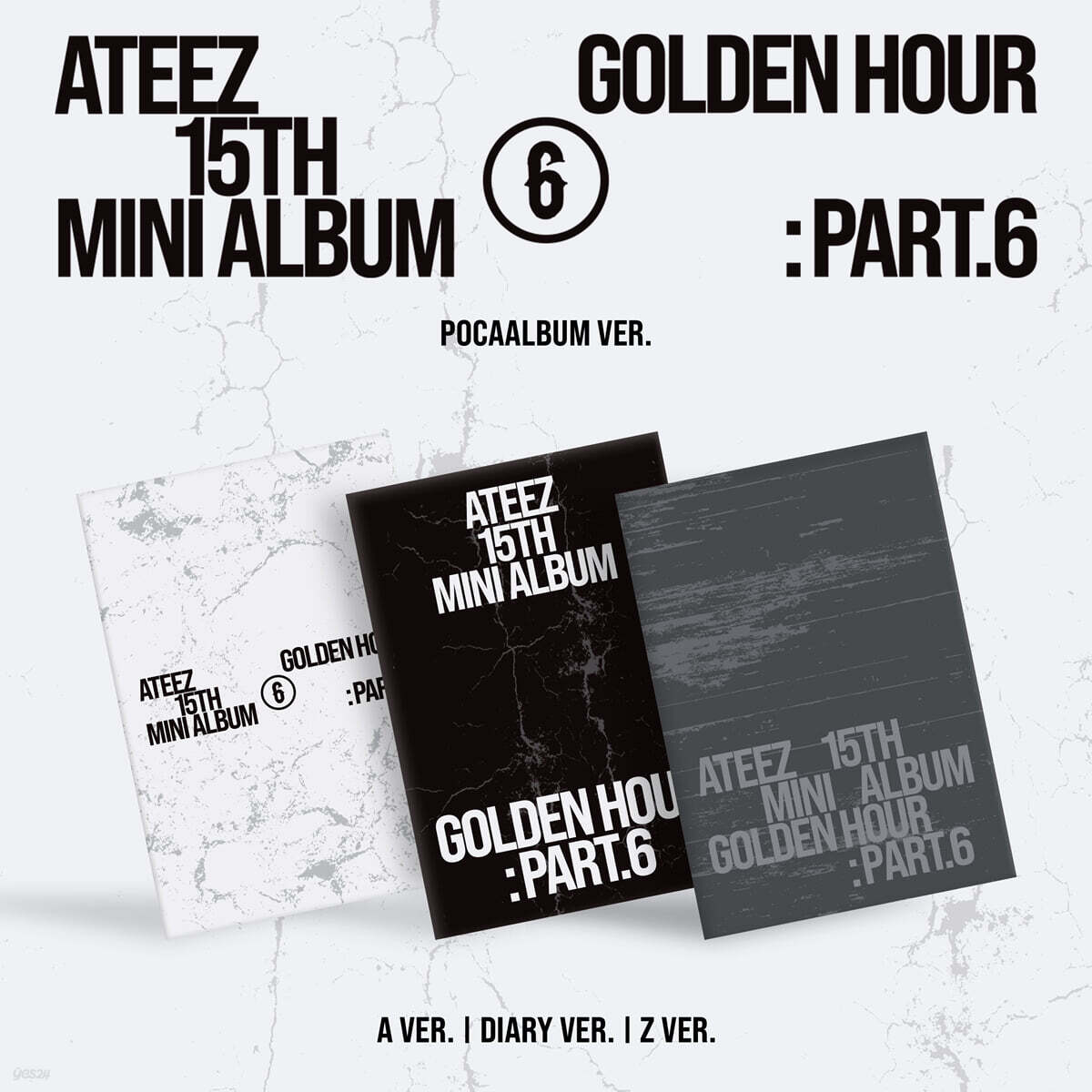 ATEEZ – 15TH MINI ALBUM [GOLDEN HOUR : Part.6] (POCAALBUM) (Random)