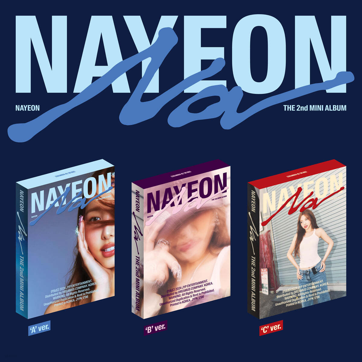 NAYEON THE 2nd MINI ALBUM – NA (Random)