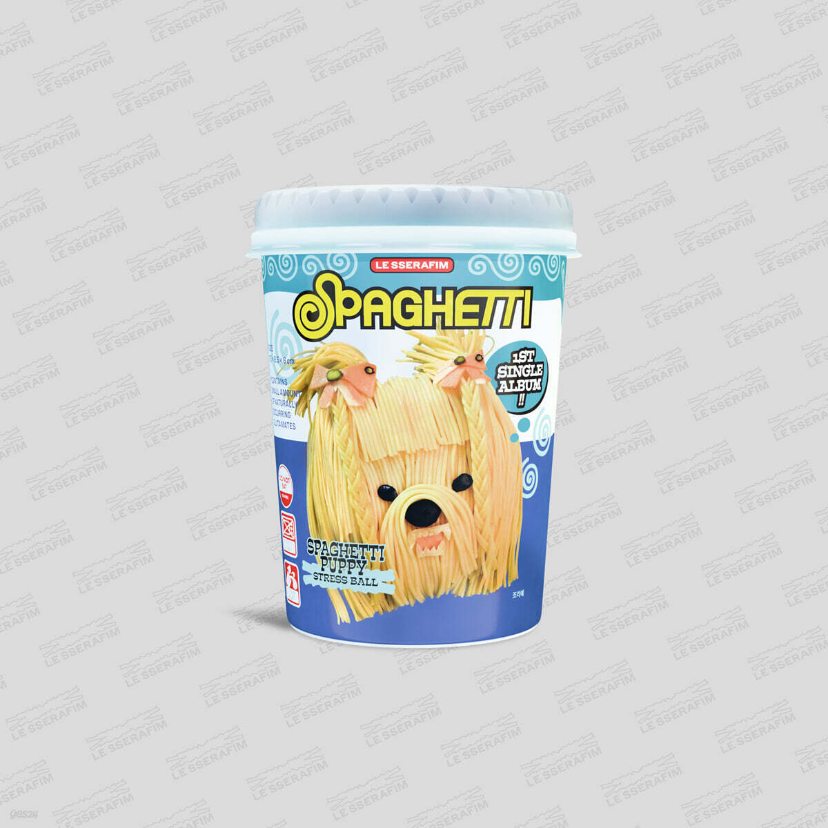 LE SSERAFIM – 1st Single Album [SPAGHETTI] (STRESS BALL Ver.)