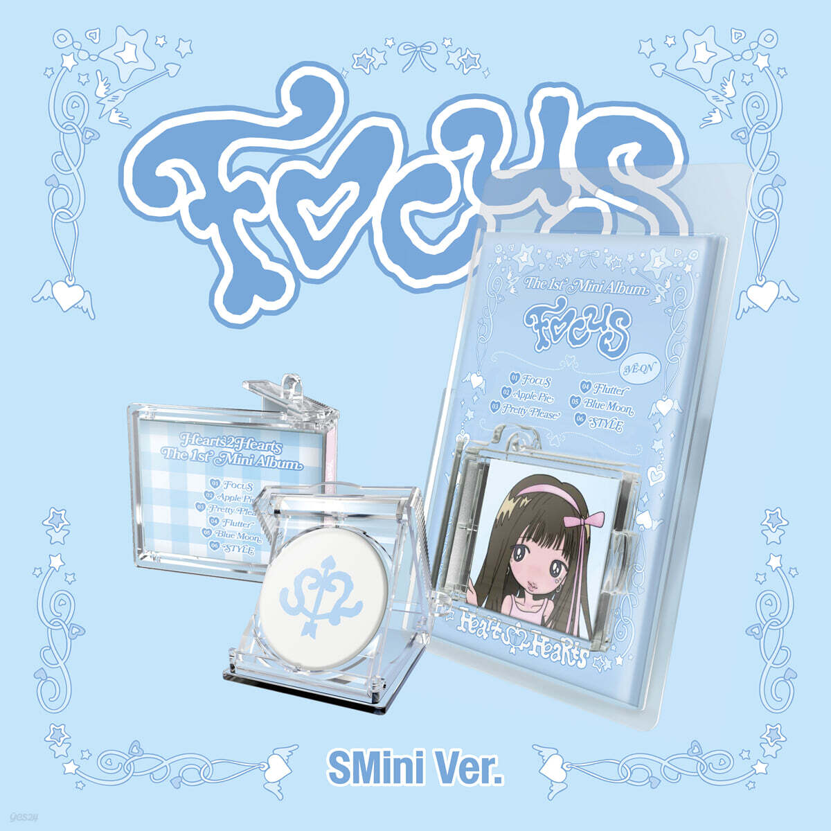 Hearts2Hearts – The 1st Mini Album [FOCUS] (SMini Ver.) (Random)