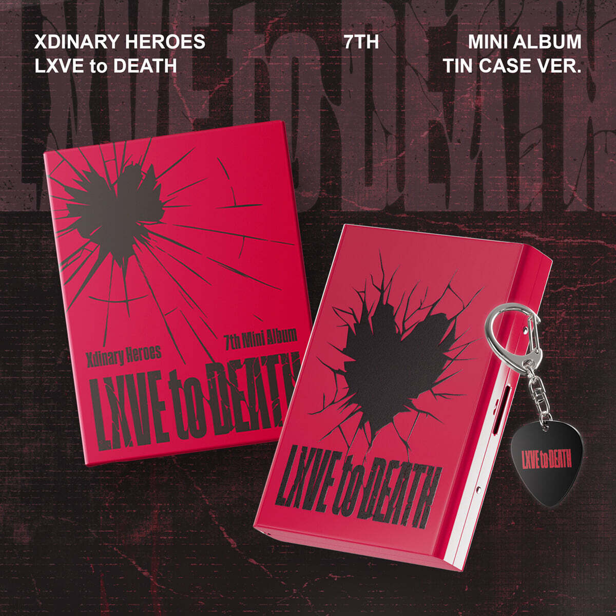 Xdinary Heroes – 7th Mini Album [LXVE to DEATH] (Tin Case Ver.) (MD)