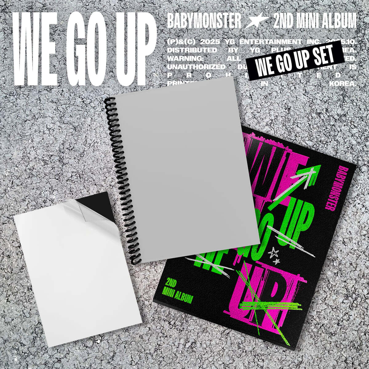 BABYMONSTER – 2nd MINI ALBUM [WE GO UP]