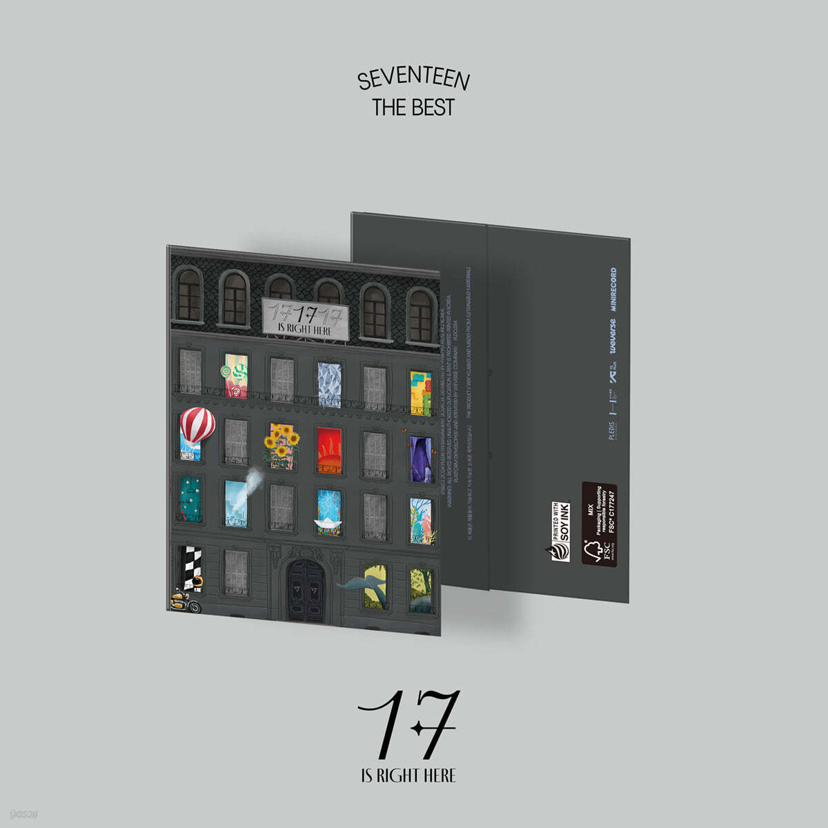 SEVENTEEN BEST ALBUM – 17 IS RIGHT HERE (Weverse Albums Ver.)