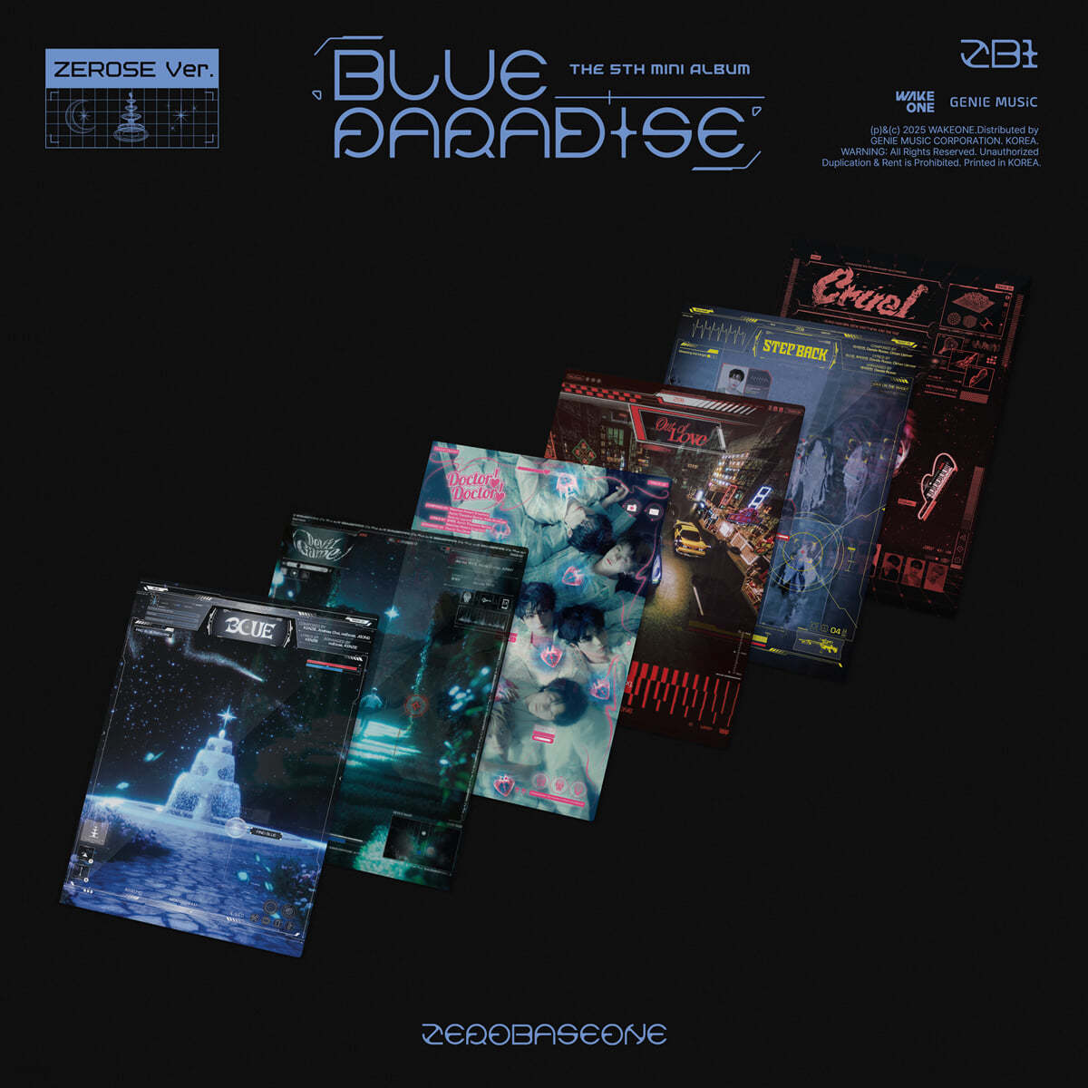 ZEROBASEONE The 5th Mini Album – BLUE PARADISE (ZEROSE Ver.) (Random)