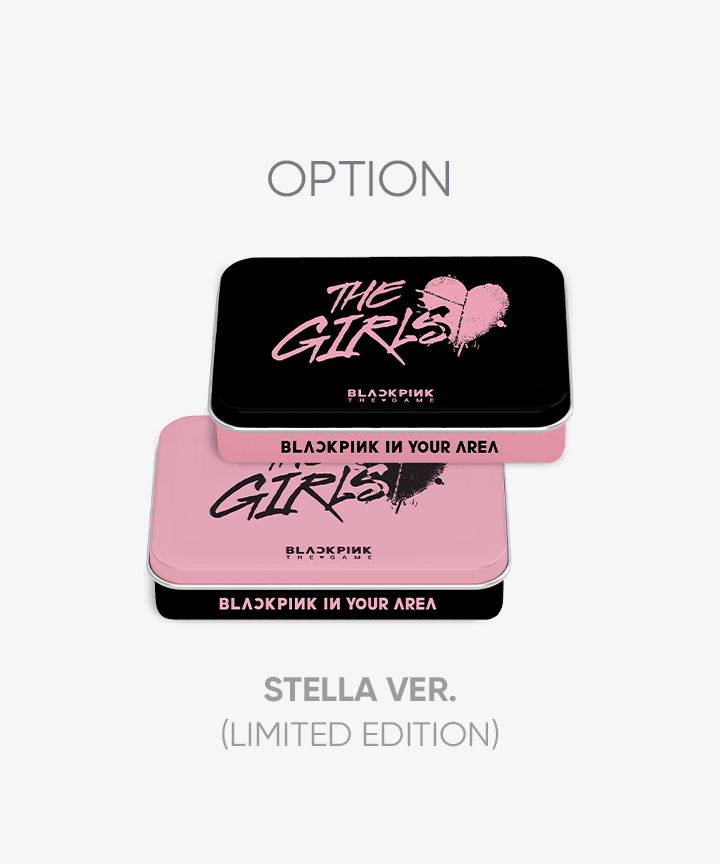 BLACKPINK THE GAME OST [THE GIRLS] Stella ver. + Ktown4U Selfie Photocard - KKANG