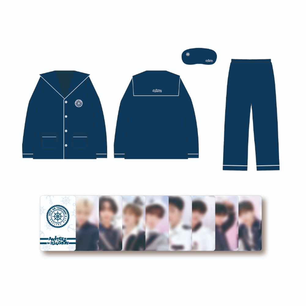 [ANITEEZ IN ILLUSION] OFFICIAL MD - PAJAMAS & SLEEP SHADE SET