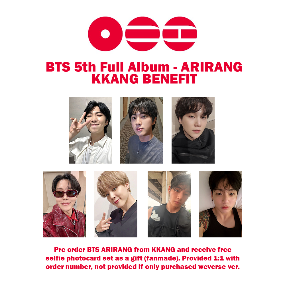 BTS – ARIRANG (Living Legend Ver.) + Weverse Gift – KKANG BTS – ARIRANG (Living Legend Ver.) + Weverse Gift – KKANG