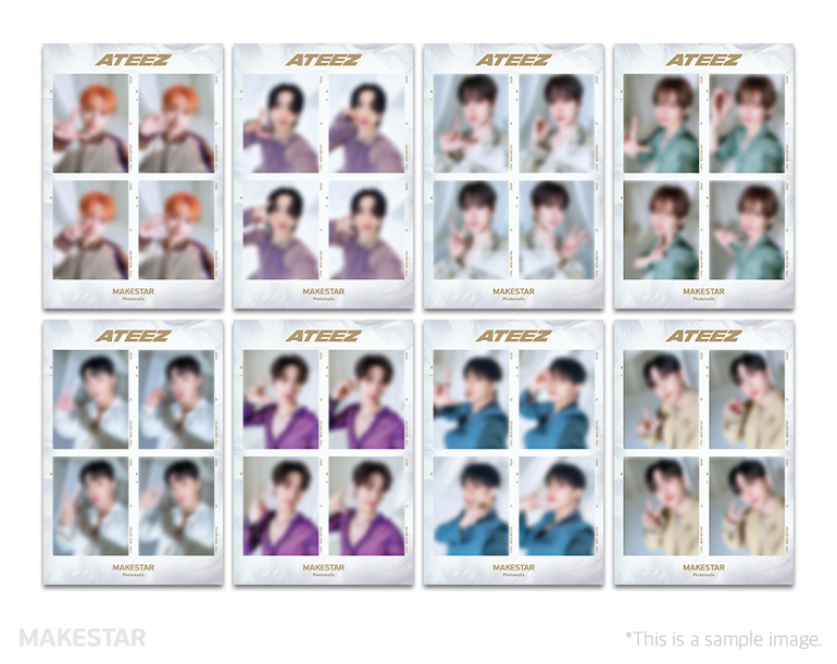 ATEEZ GOLDEN HOUR Part.1 Makestar Luckydraw