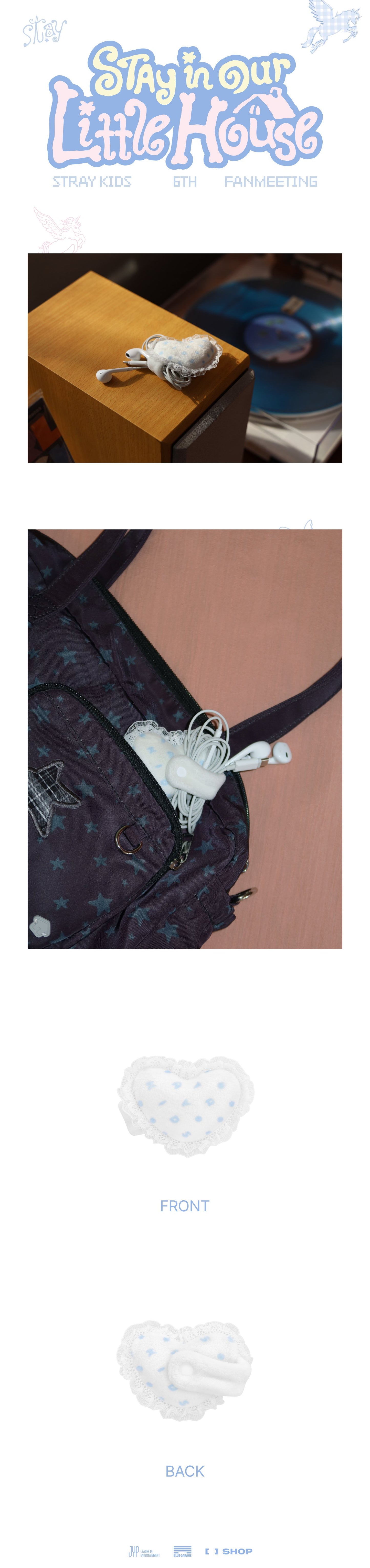 [STAY in Our Little House] CABLE HOLDER