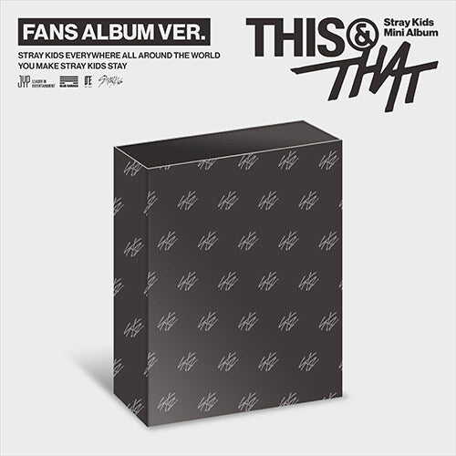 Stray Kids THIS & THAT (FANS ALBUM Ver.)