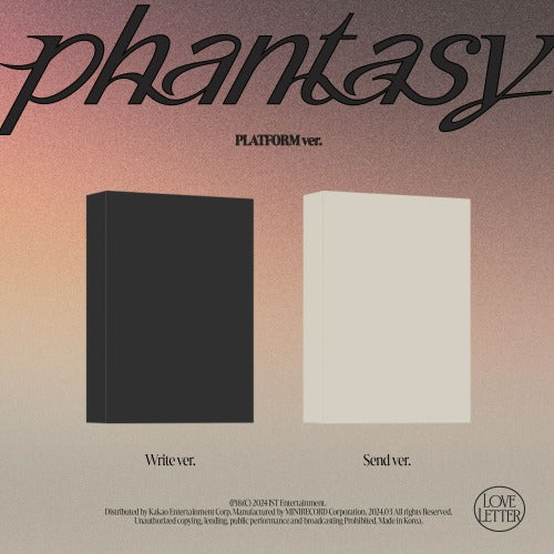 THE BOYZ Album Vol. 2 – [PHANTASY] Pt.3 Love Letter (Platform Ver.) (Random)