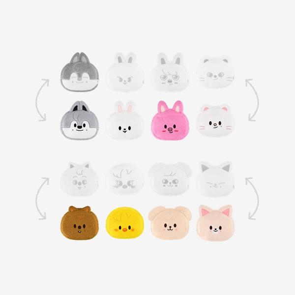 [Stray Kids celebrATE] SKZOO REVERSIBLE FACE POUCH