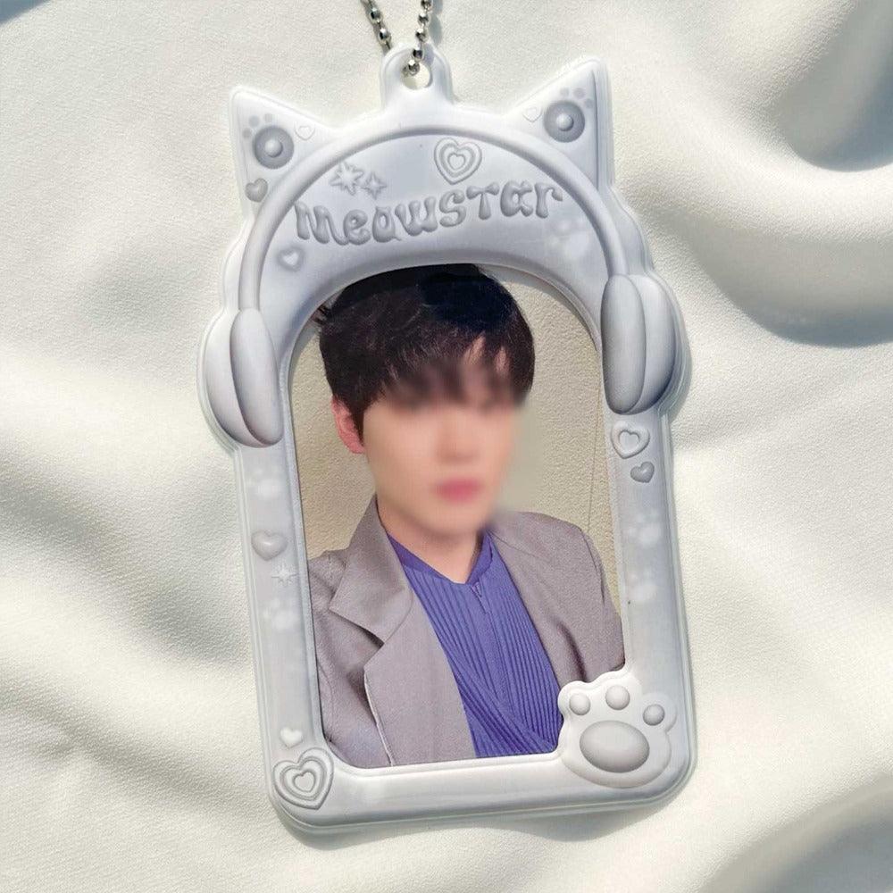 White Meowstar Photocard Holder - KKANG