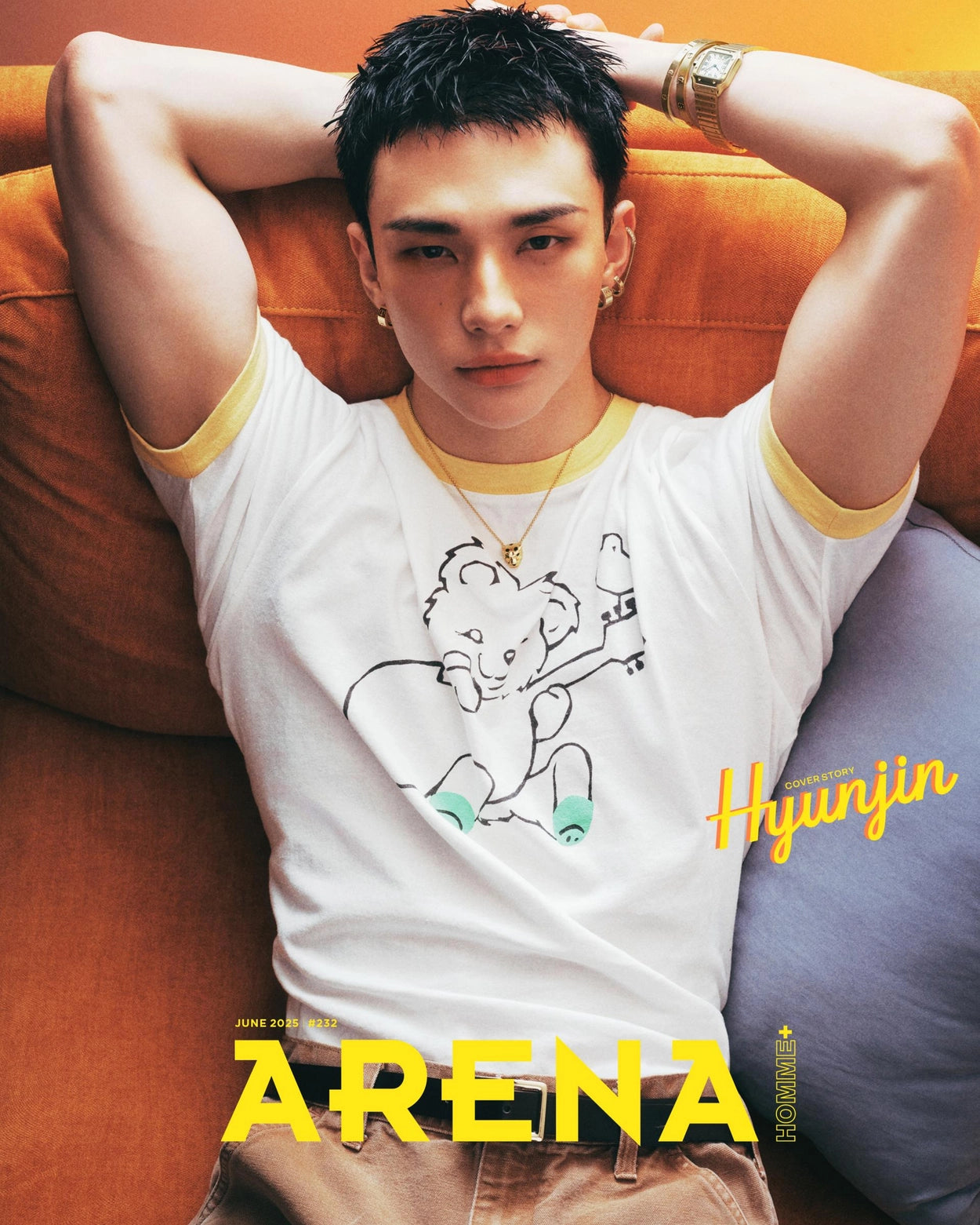 Arena Homme - 2025. 06 (Cover. Stray Kids Hyunjin)