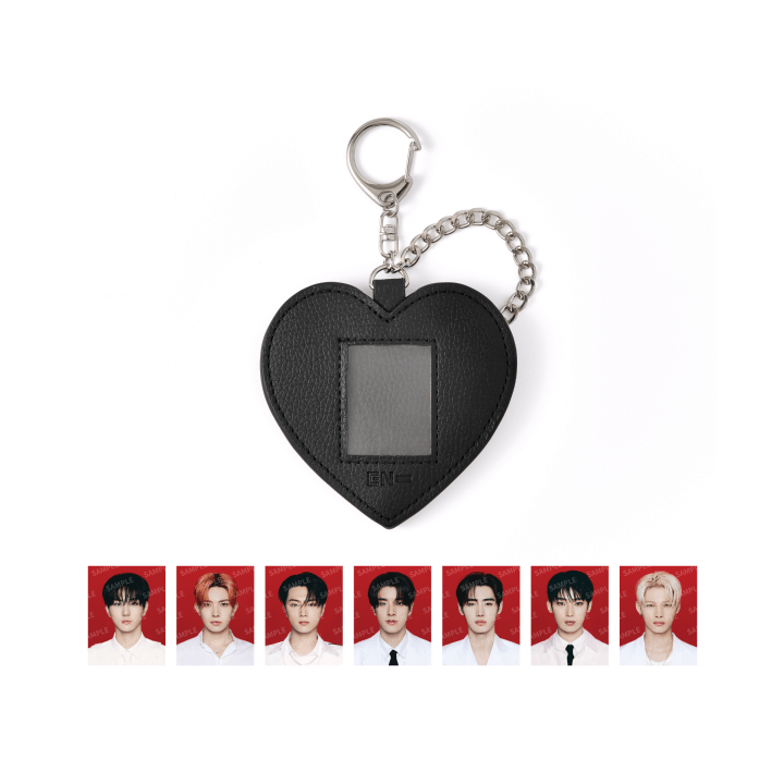 [ENHYPEN WALK THE LINE FINAL] Mini Photo Holder Leather Keyring