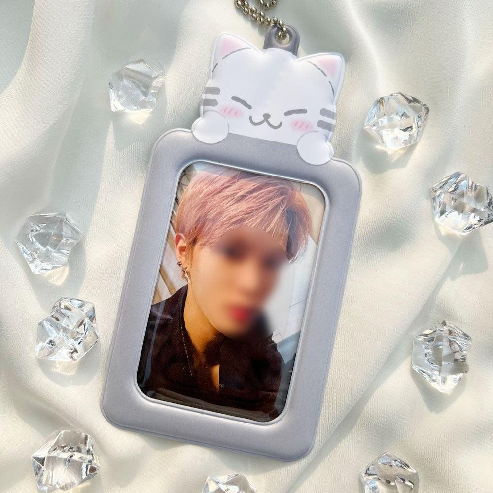 White Nyang Photocard Holder - KKANG