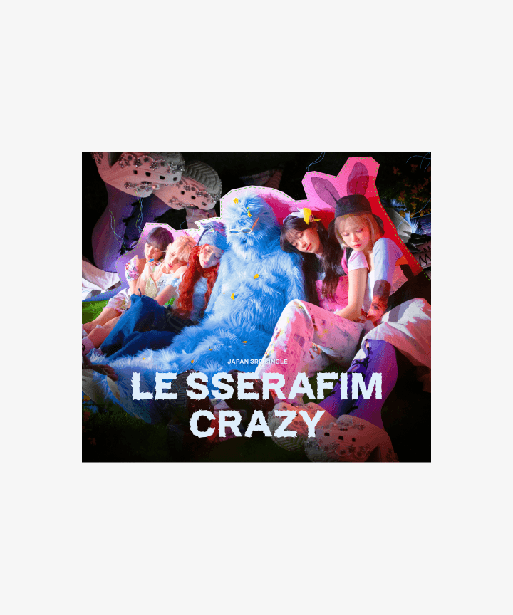 LE SSERAFIM Japan 3rd Single – CRAZY (Limited Edition A)