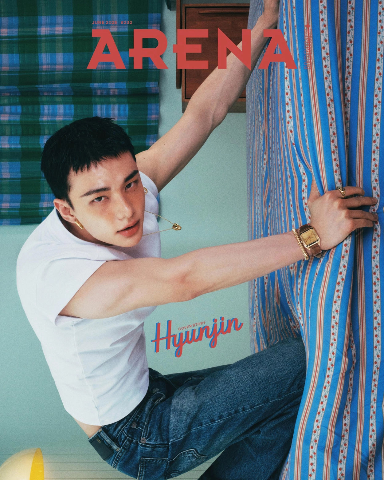Arena Homme - 2025. 06 (Cover. Stray Kids Hyunjin)