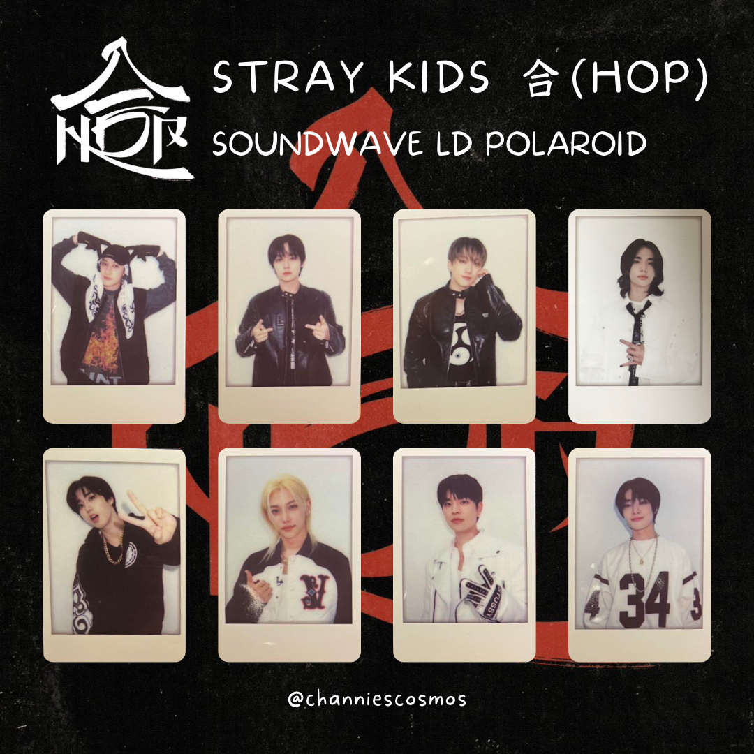 Stray Kids HOP Soundwave Luckydraw - Polaroid