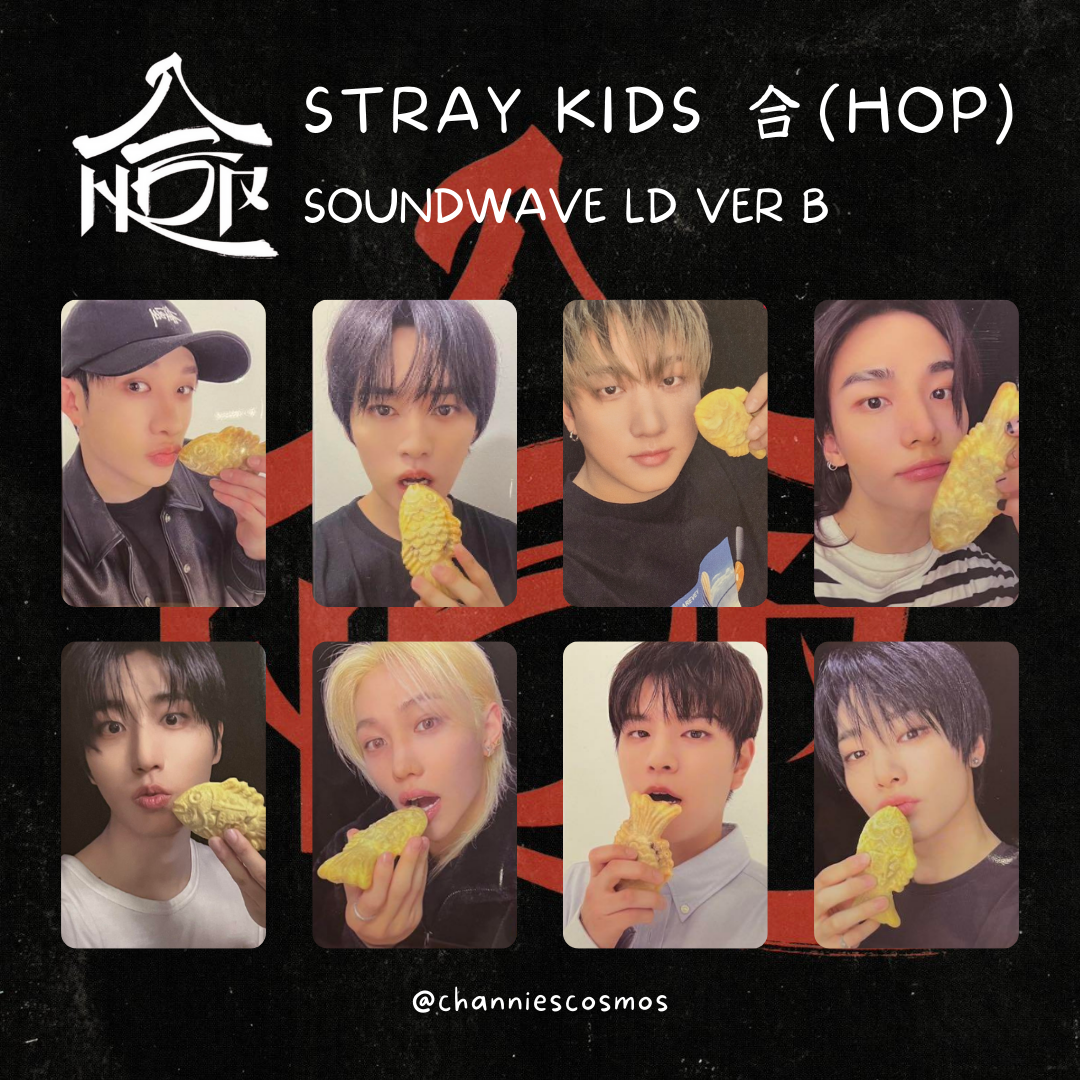 Stray Kids HOP Soundwave Luckydraw - B