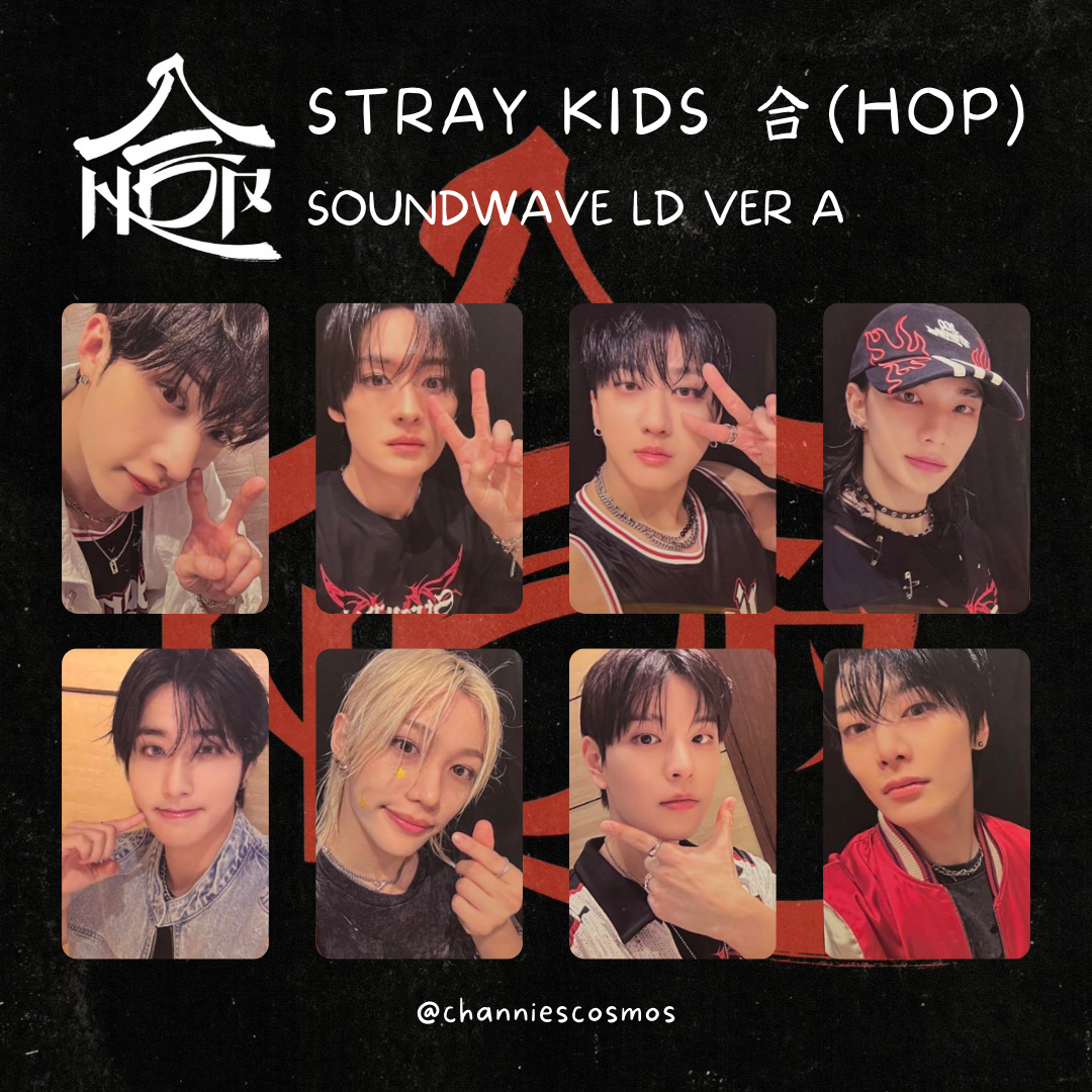 Stray Kids HOP Soundwave Luckydraw - A