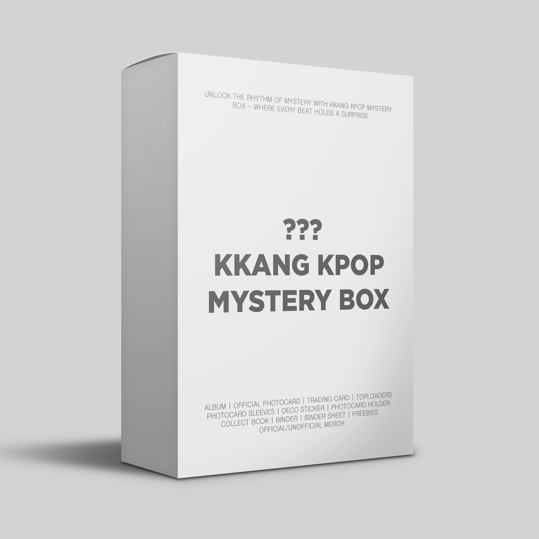 Shop KKANG KPOP MYSTERY BOX at KKANG