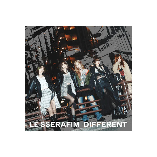 LE SSERAFIM JAPAN 4th Single 'DIFFERENT' (Standard Edition) + Tower Record Gift