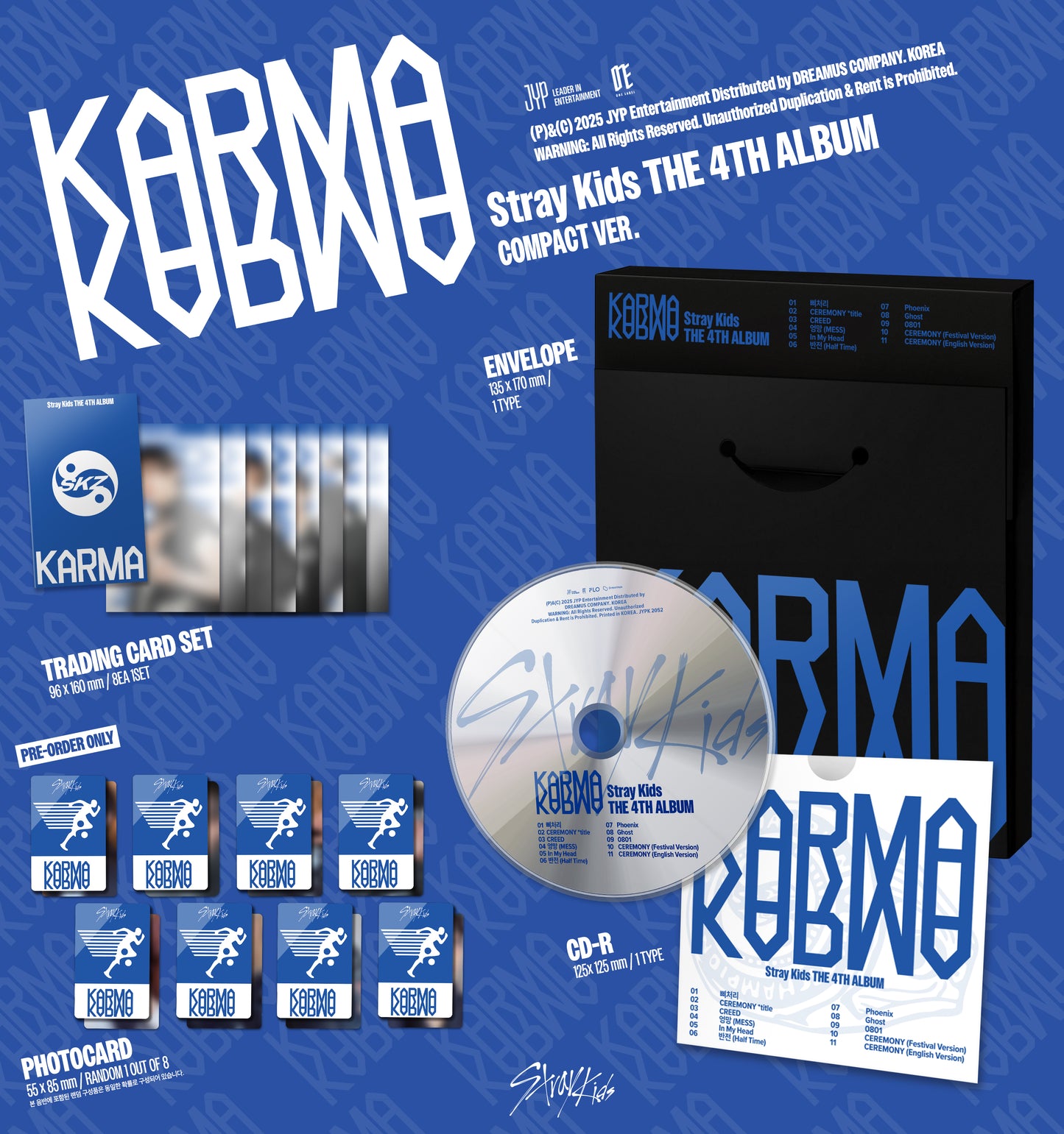 Stray Kids - 4th Album [KARMA] (COMPACT Ver.)