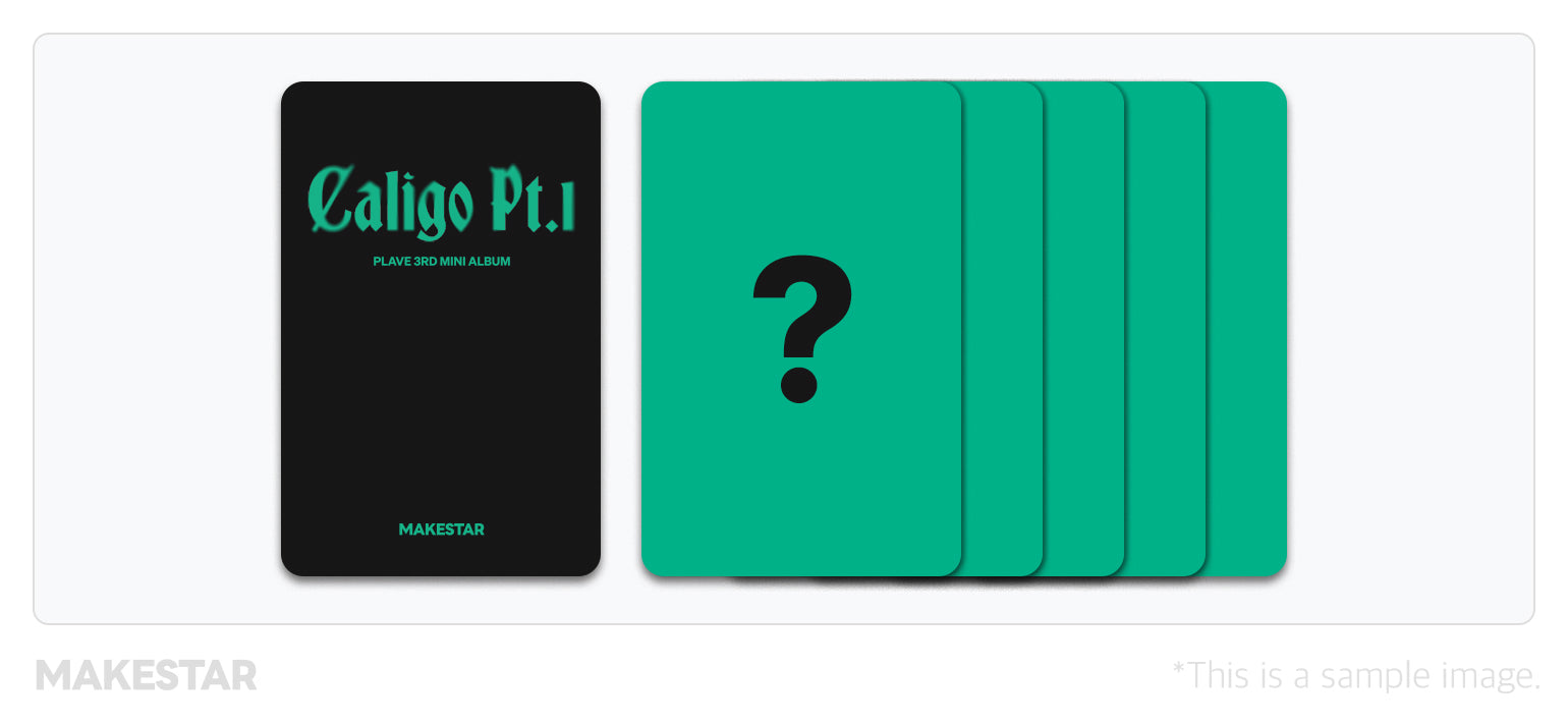 PLAVE 3rd Mini Album – Caligo Pt.1 (POCAALBUM Ver.) + Makestar Gift